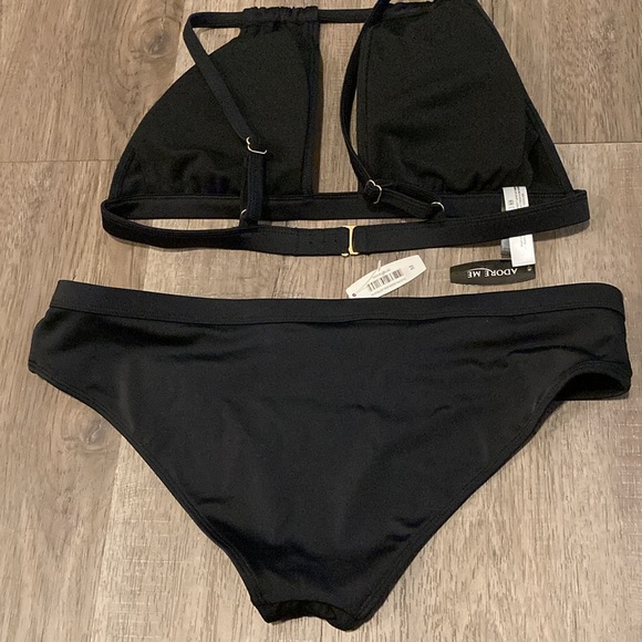 NWT Adore Me Black Medium Swim Suit - Picture 6 of 7
